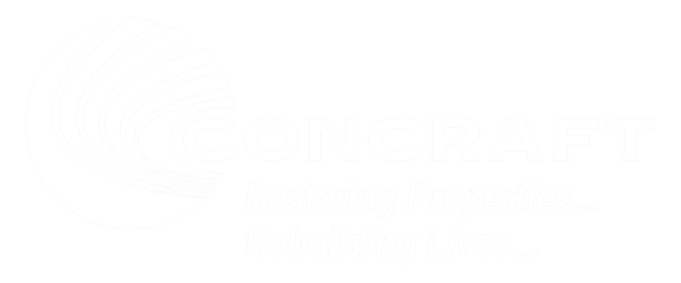 Concraft white logo