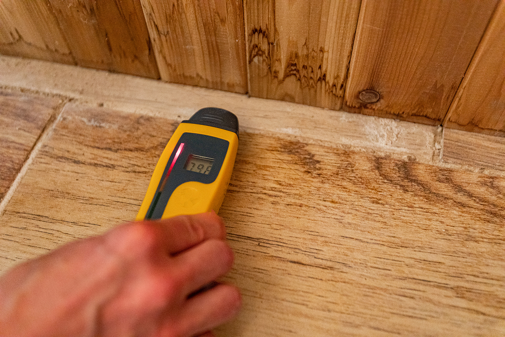 beneath flooring and subfloors
